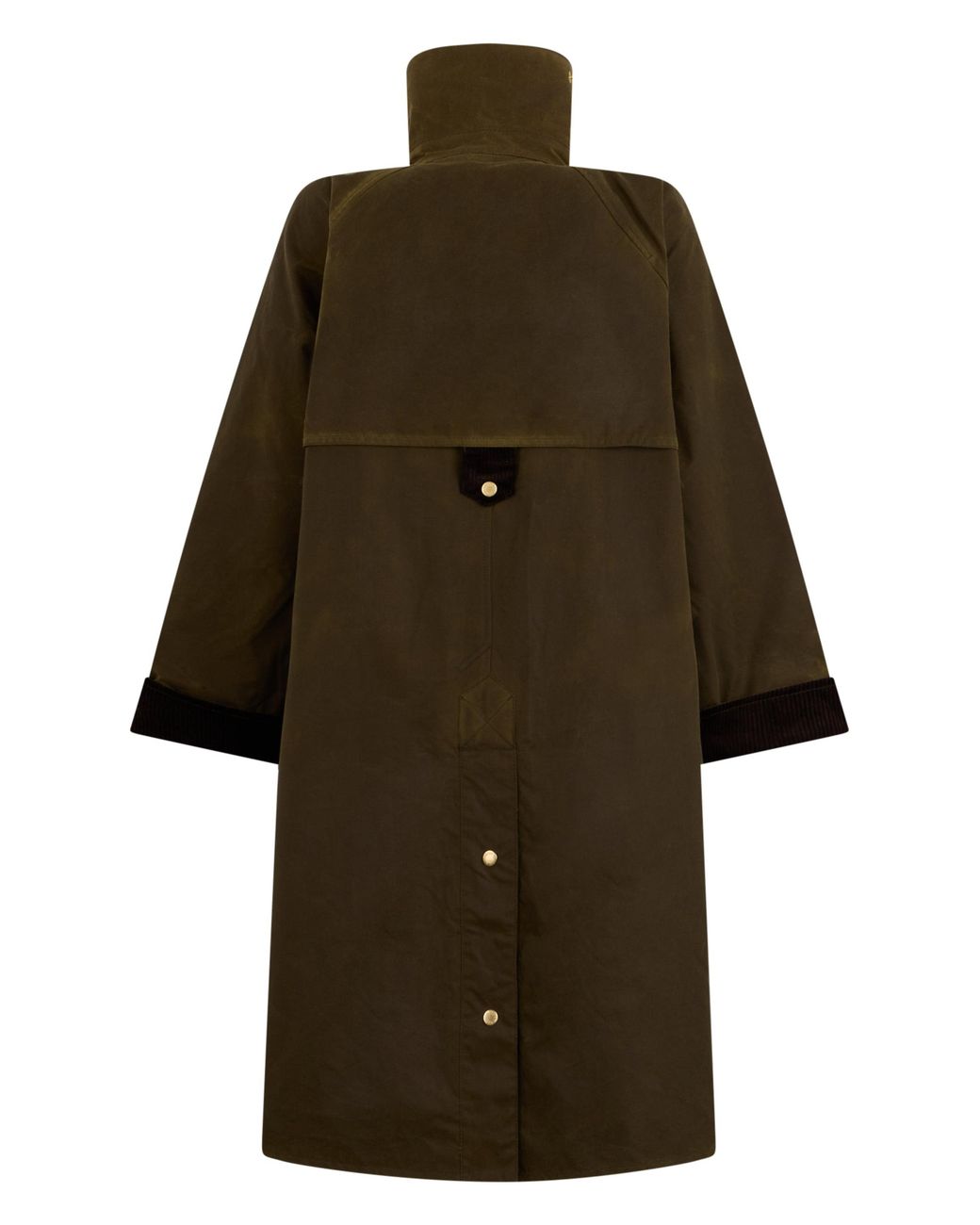 Barbour Natural Long Jacket With Wide Sleeves