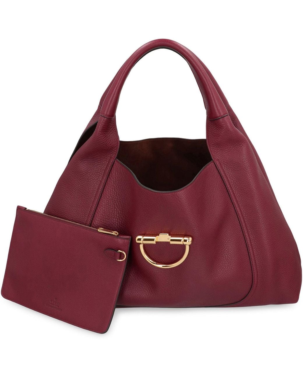 Gucci Red Softbit Shoulder Bag