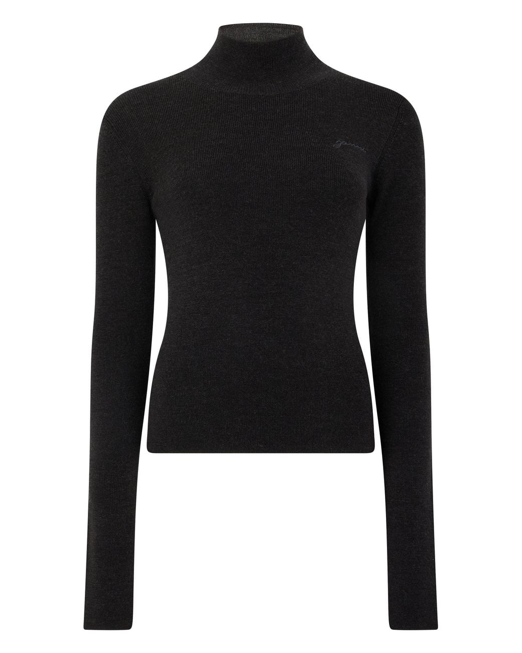 Ganni Black Sweater Wool