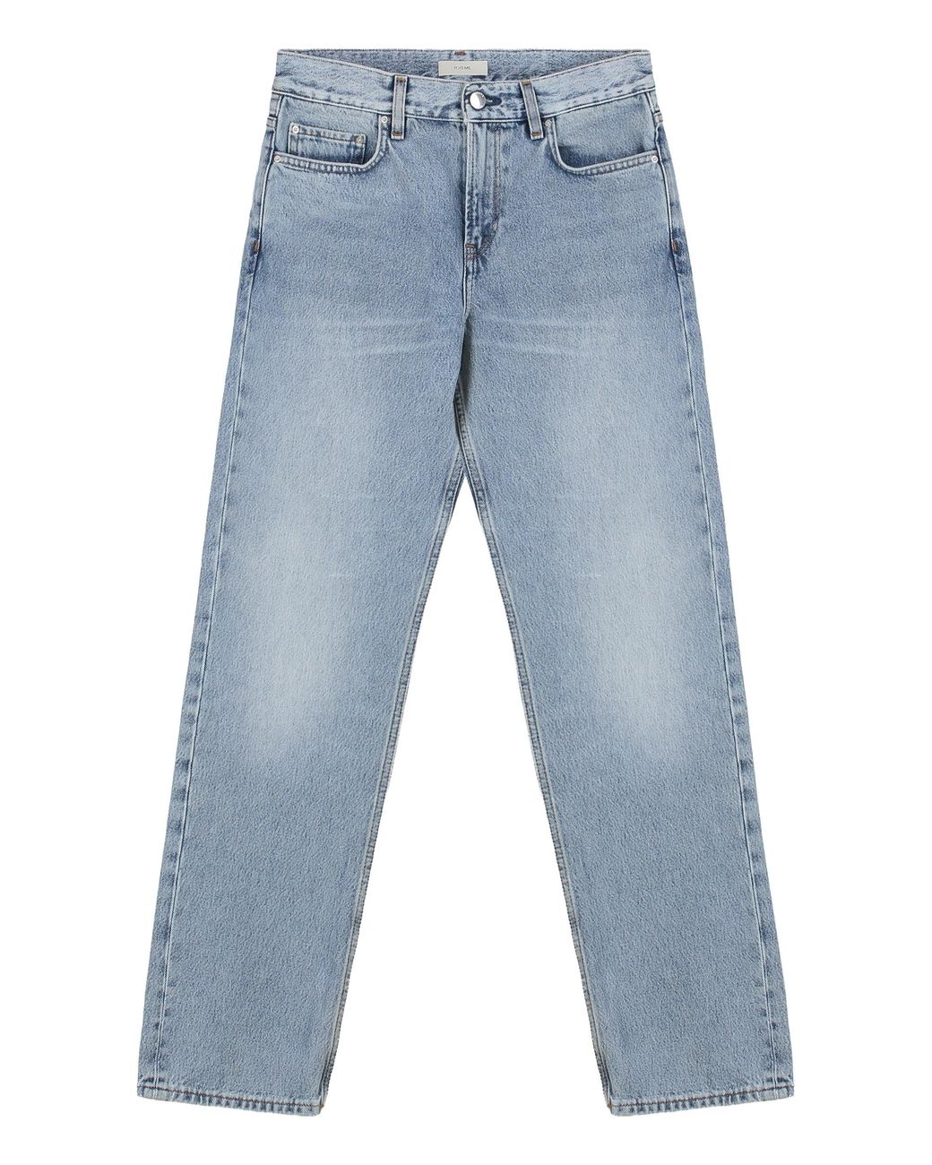 Totême Blue Straight Jeans With 5 Pockets