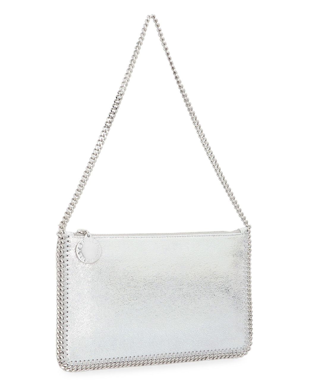 Stella McCartney White Shoulder Bag Pochette Falabella