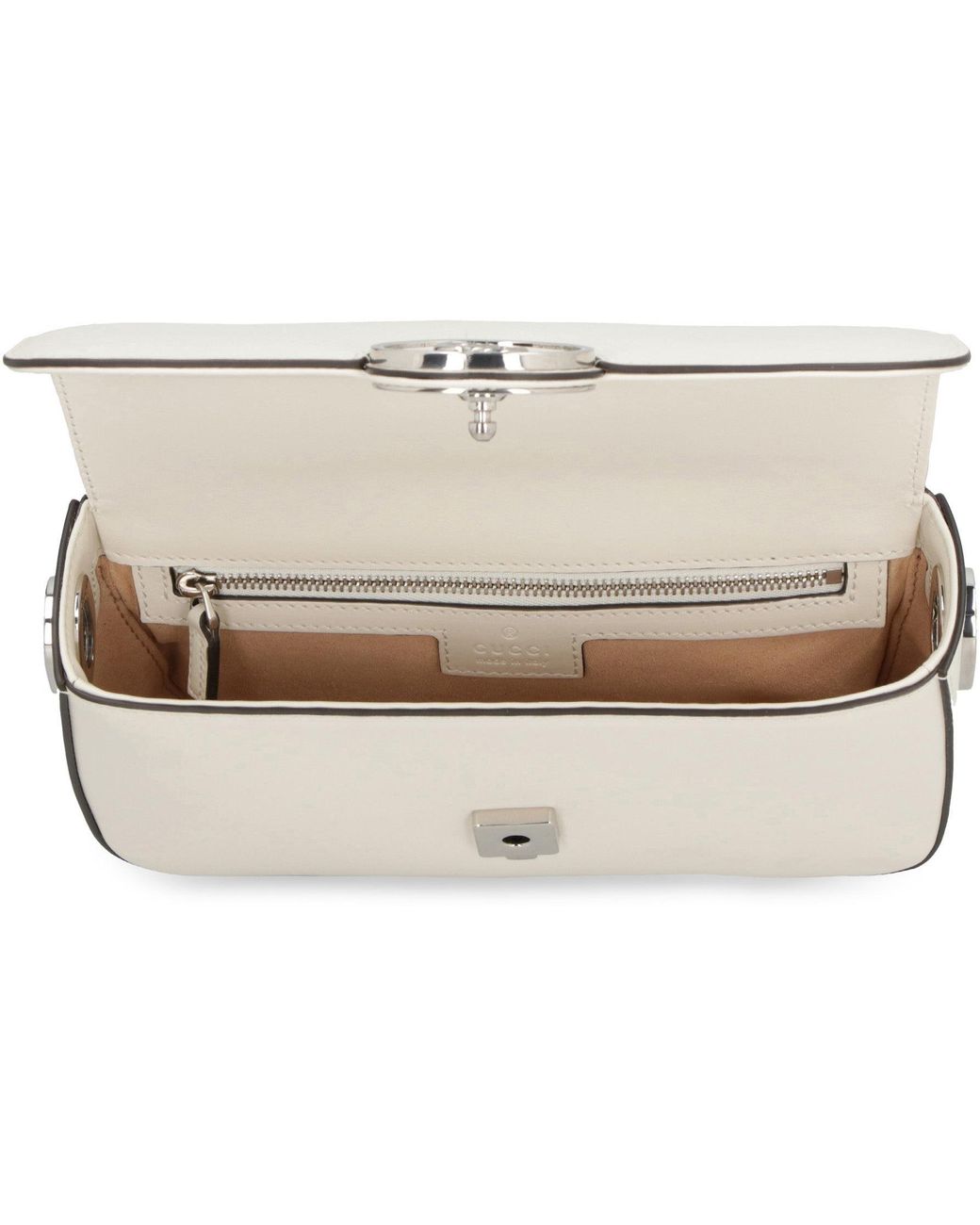 Gucci Black Petite Gg Leather Shoulder Bag