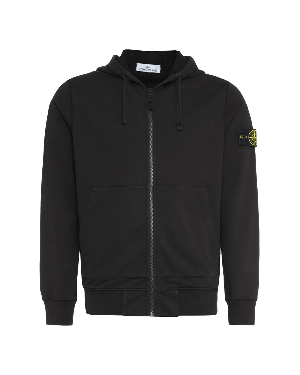 stone island zip up sweatshirt