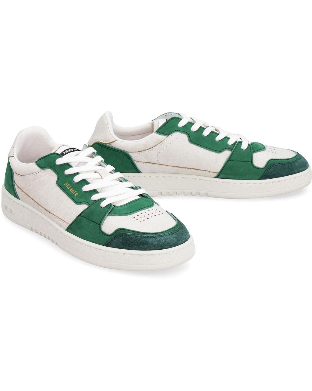 Axel Arigato Green Dice Lo Low-Top Sneakers