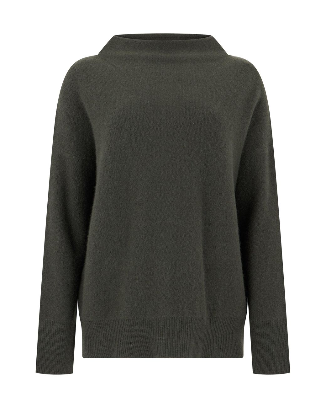 Vince Green Sweater With A Crater Neck