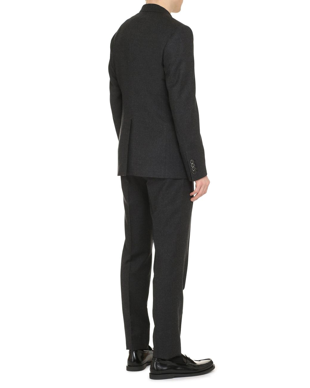 Dolce & Gabbana Black Wool Double-Breasted Blazer For – Fw23 Collection for men