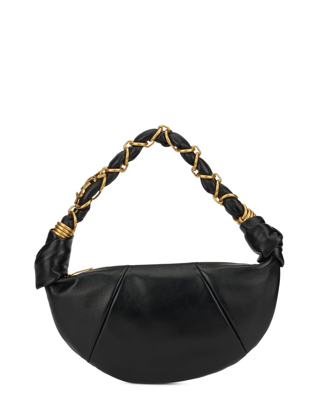 Saint Laurent Black Hobo Bag Mini Amalia