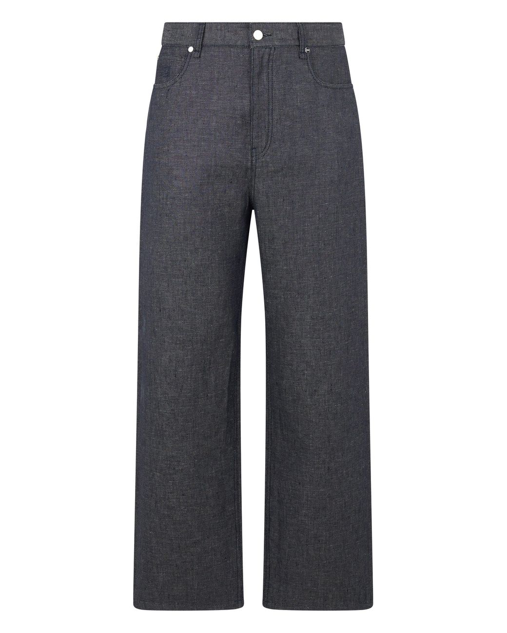Fendi Blue Wide Leg Pants for men