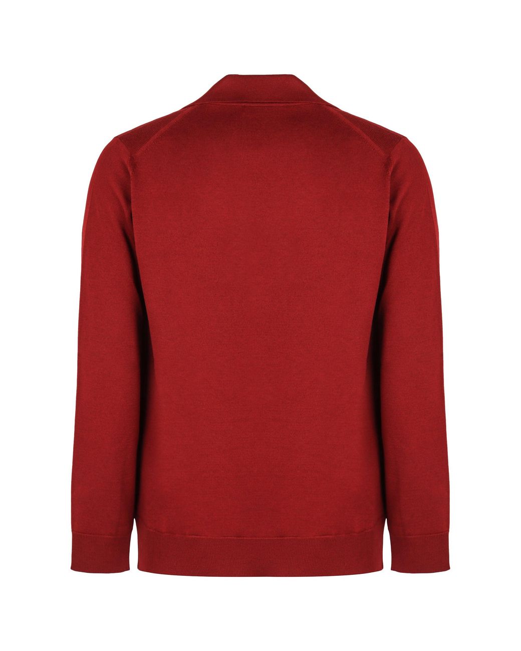 Gucci Red Wool V-Neck Sweater