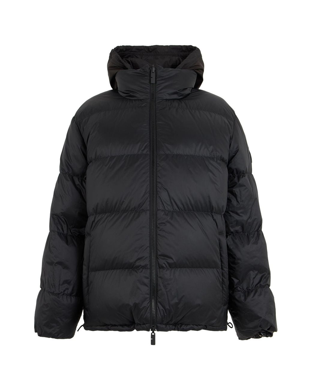 Burberry Brown Jacket With High Collar And Hood for men