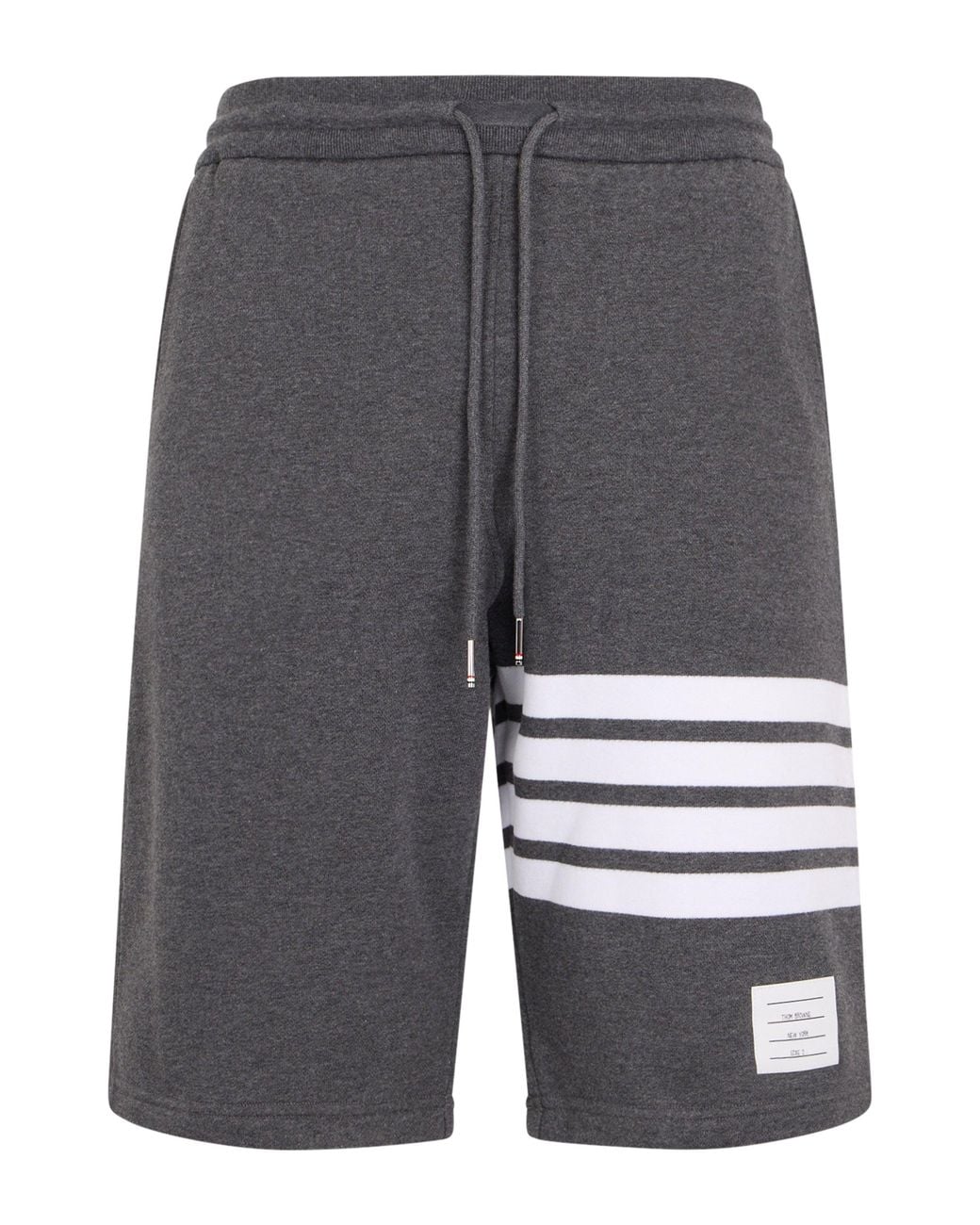 Thom Browne Gray Sporty Cotton Bermuda for men