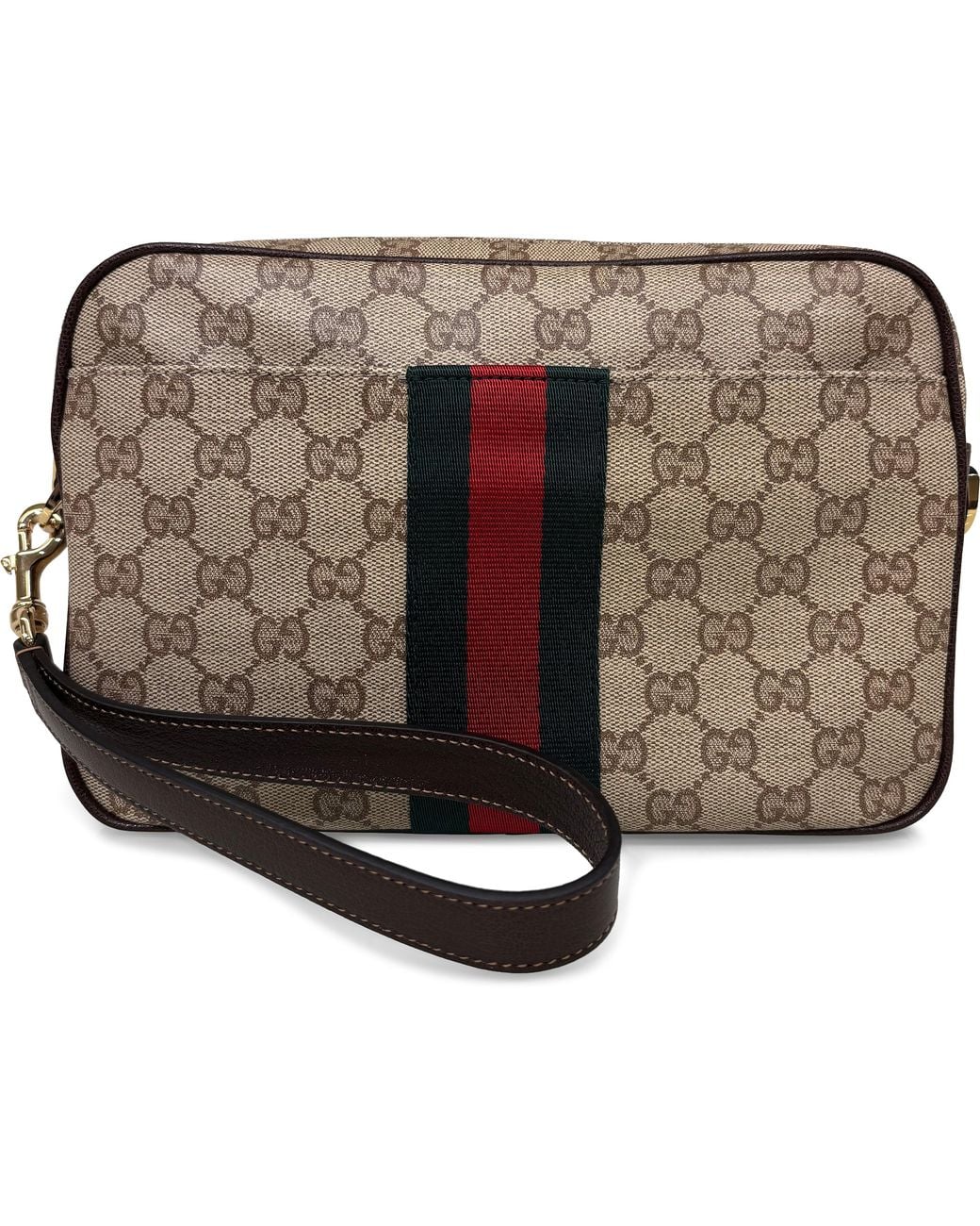 Gucci Brown Beauty Case Monogram for men