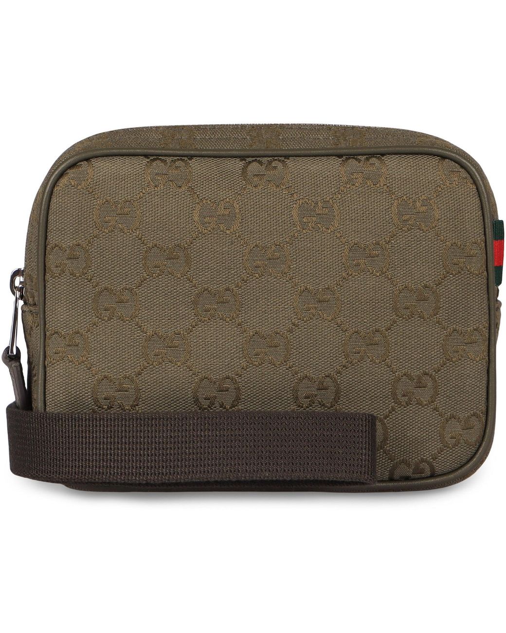 Camera bag in canvas GG di Gucci in Brown da Uomo