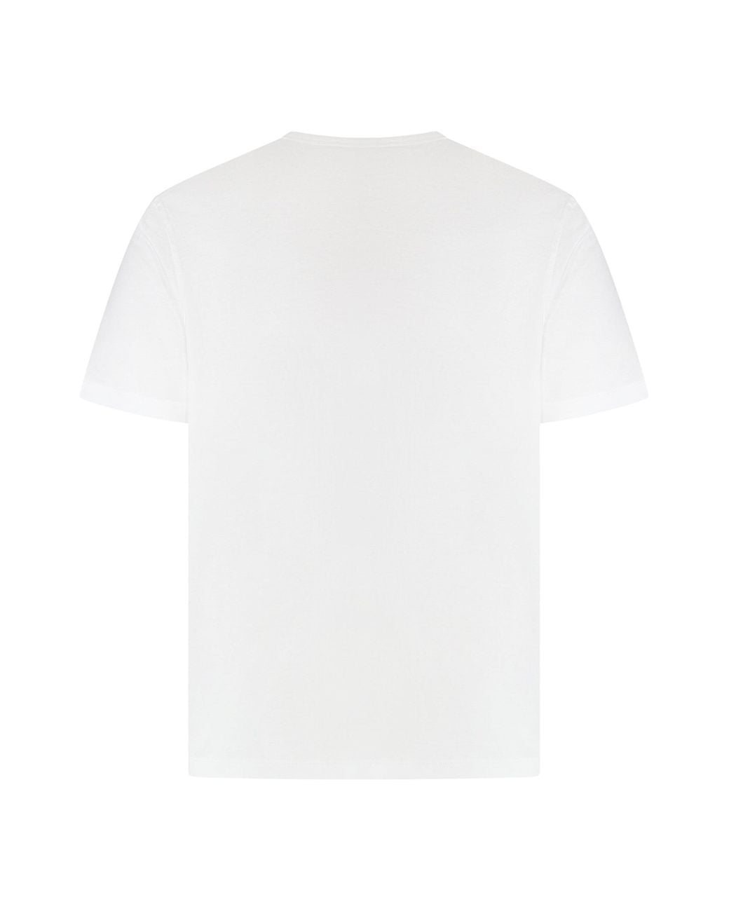 Calvin Klein White Cotton Crew-Neck T-Shirt for men
