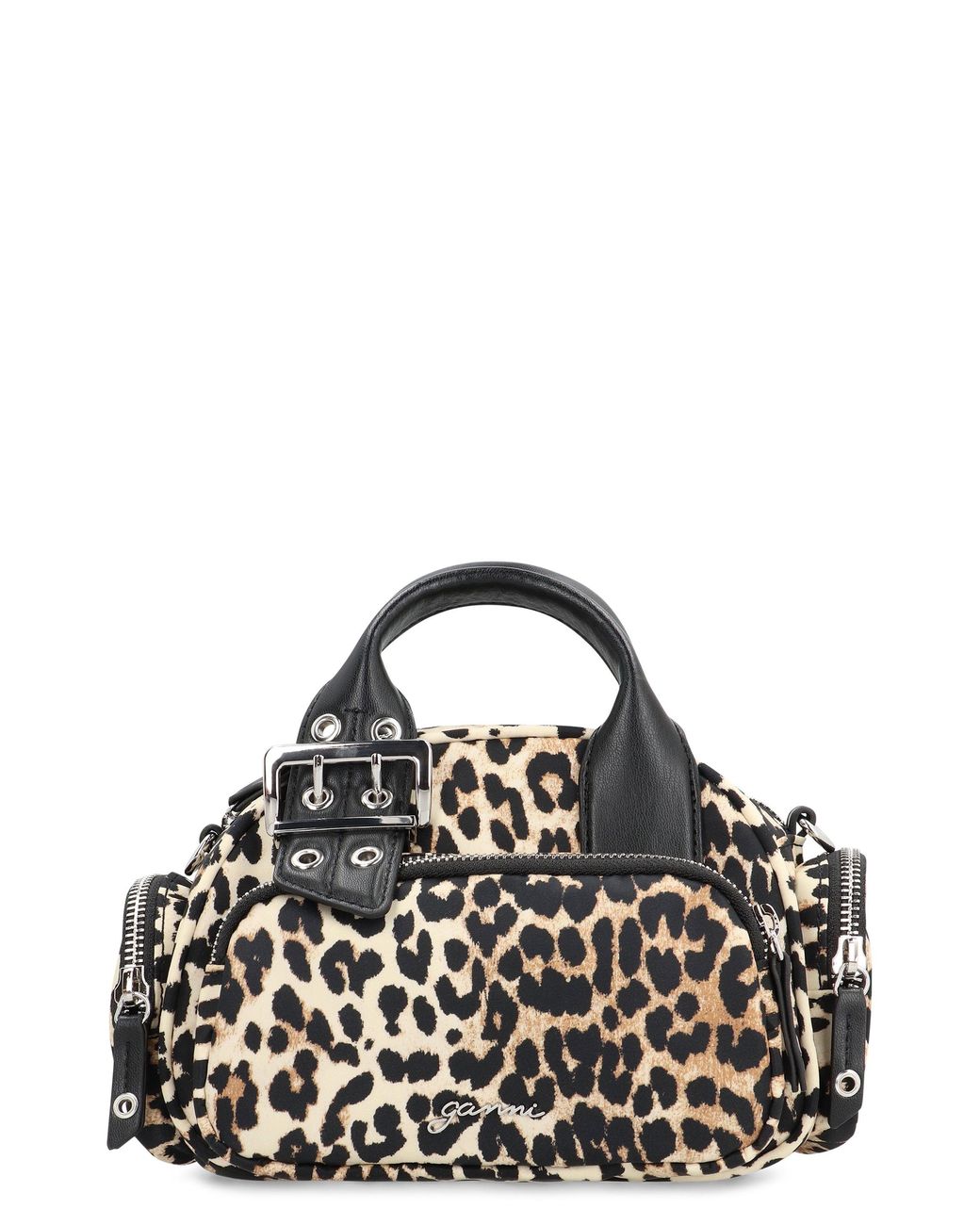 Ganni Multicolor Mini Polochon Handbag