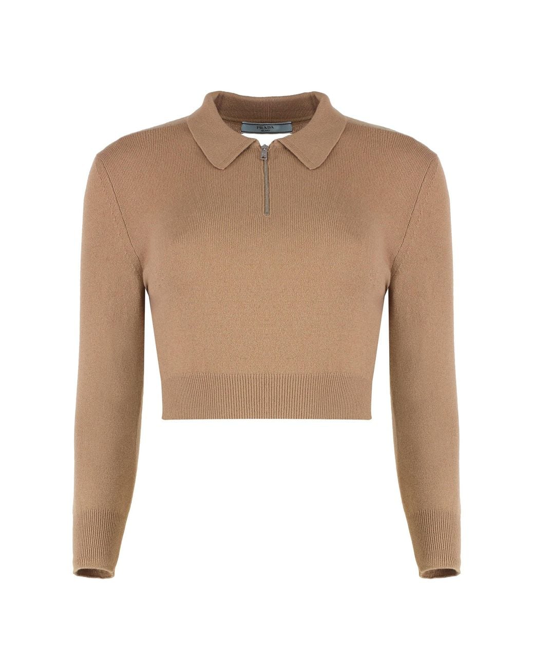 Pullover in cachemire di Prada in White