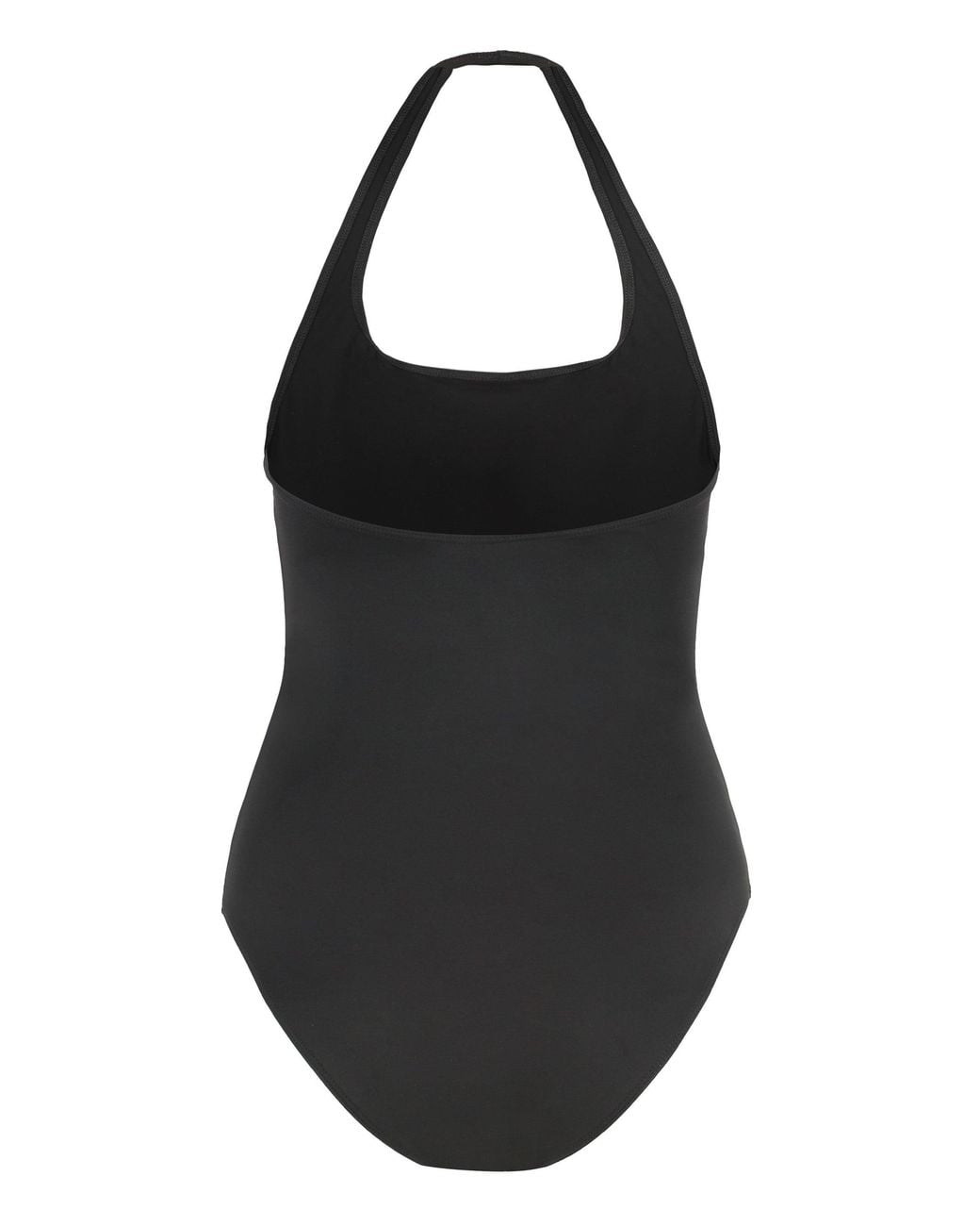 Gucci Black Sparkling Jersey Swimsuit With Print