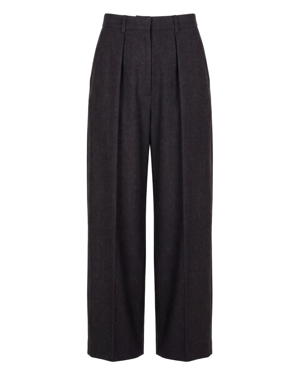 Victoria Beckham Blue High-Waisted Pants