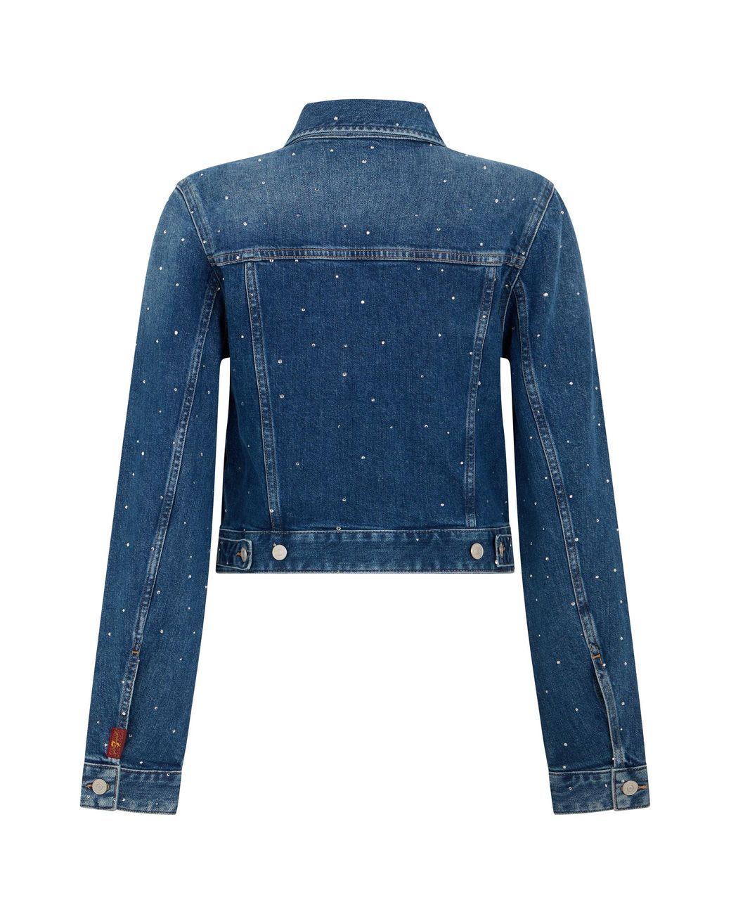 7 For All Mankind Blue Denim Jacket Cotton
