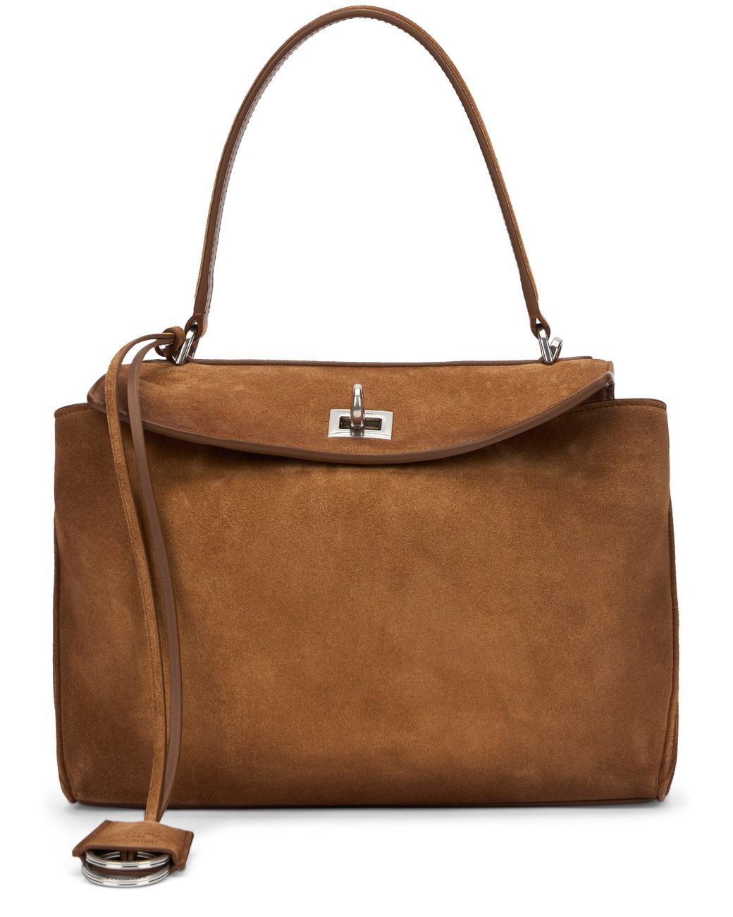 Balenciaga Brown Rodeo Handbag Small