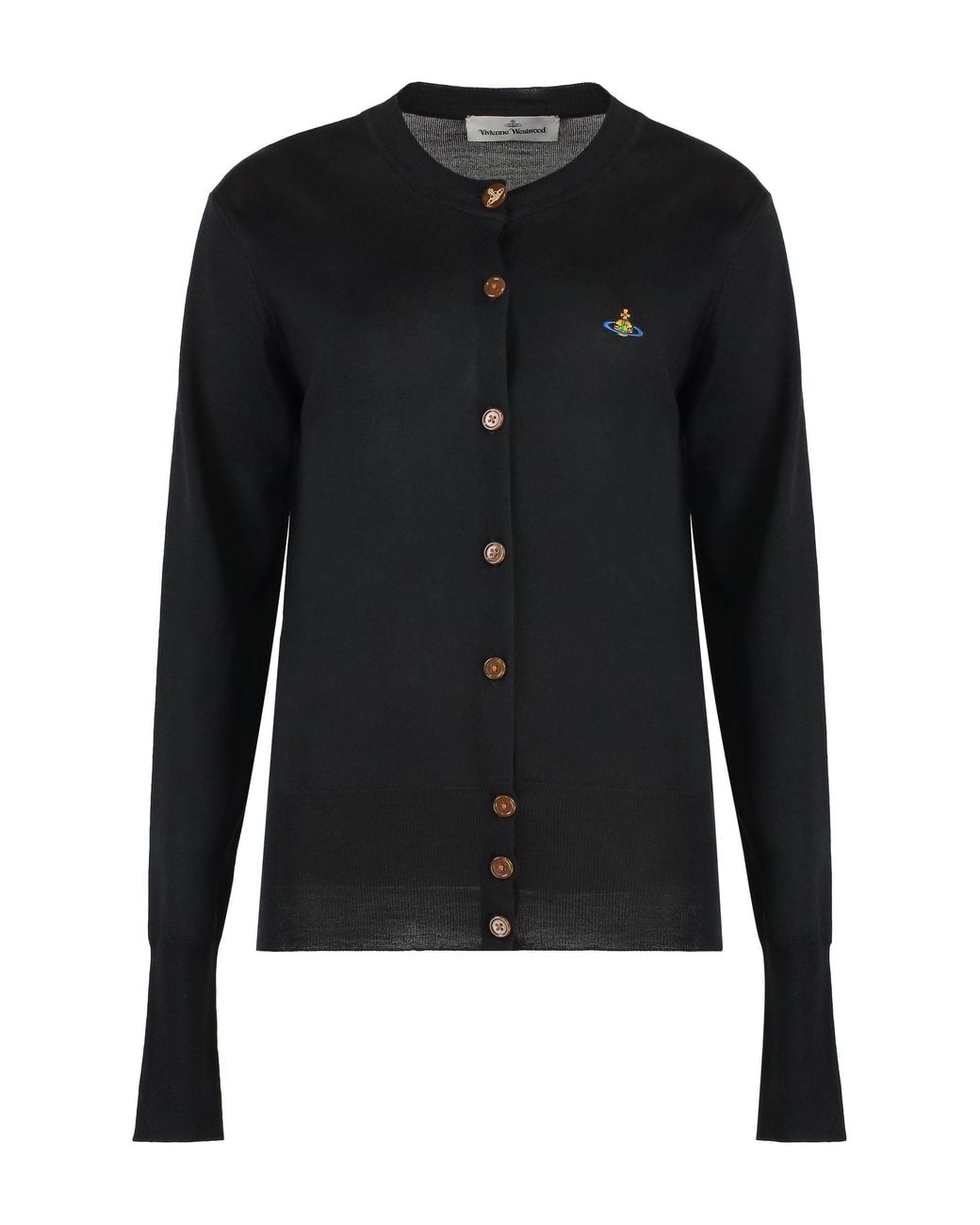 Vivienne Westwood Black Bea Knit Cardigan
