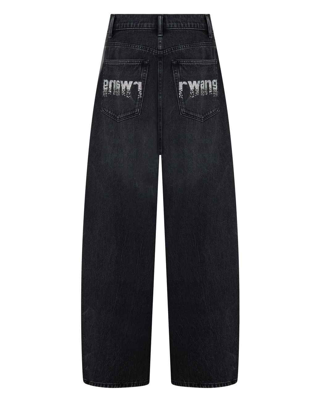 Alexander Wang Blue Loose Cotton Jeans