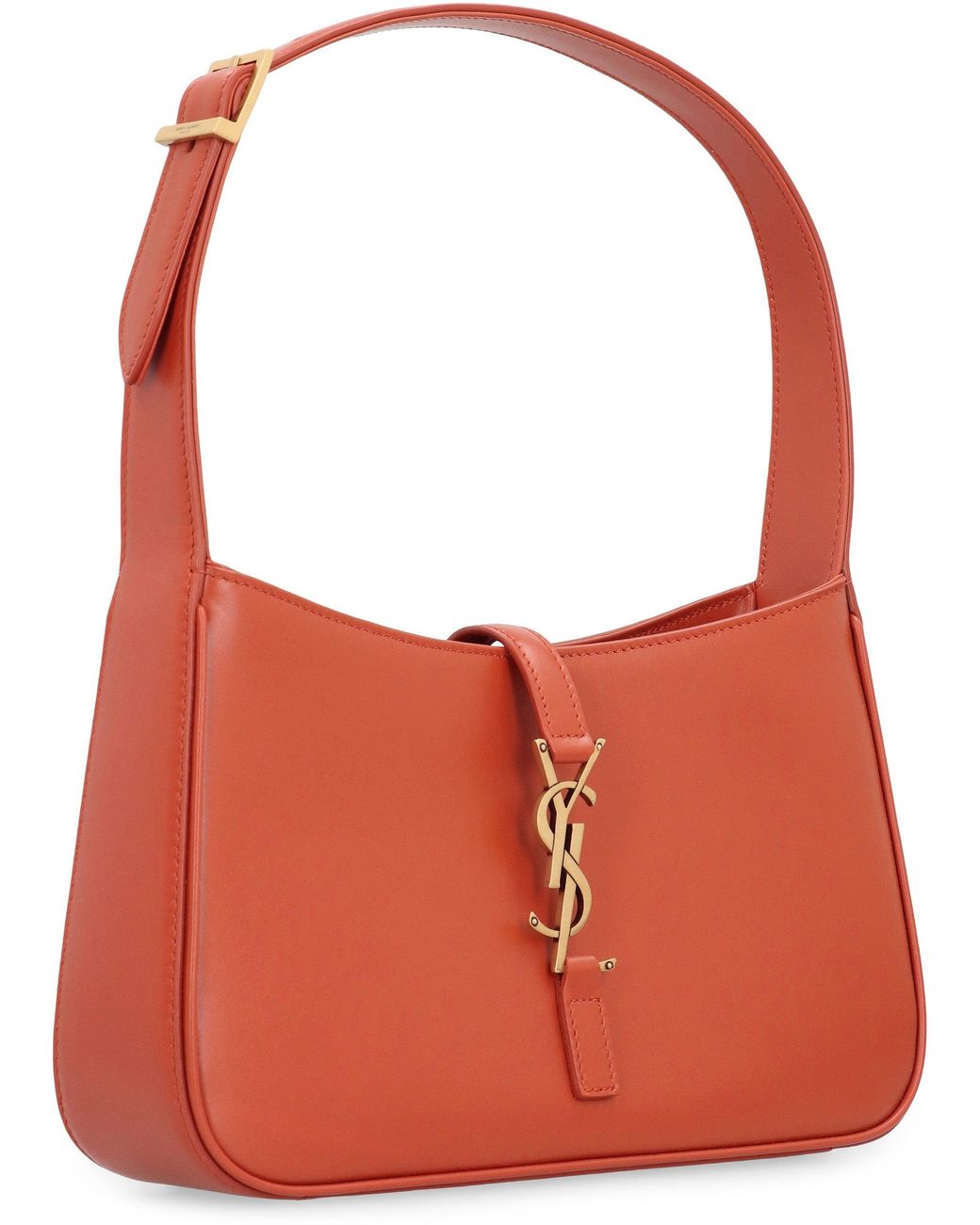Saint Laurent Red Mini Hobo-Bag The 5 To 7