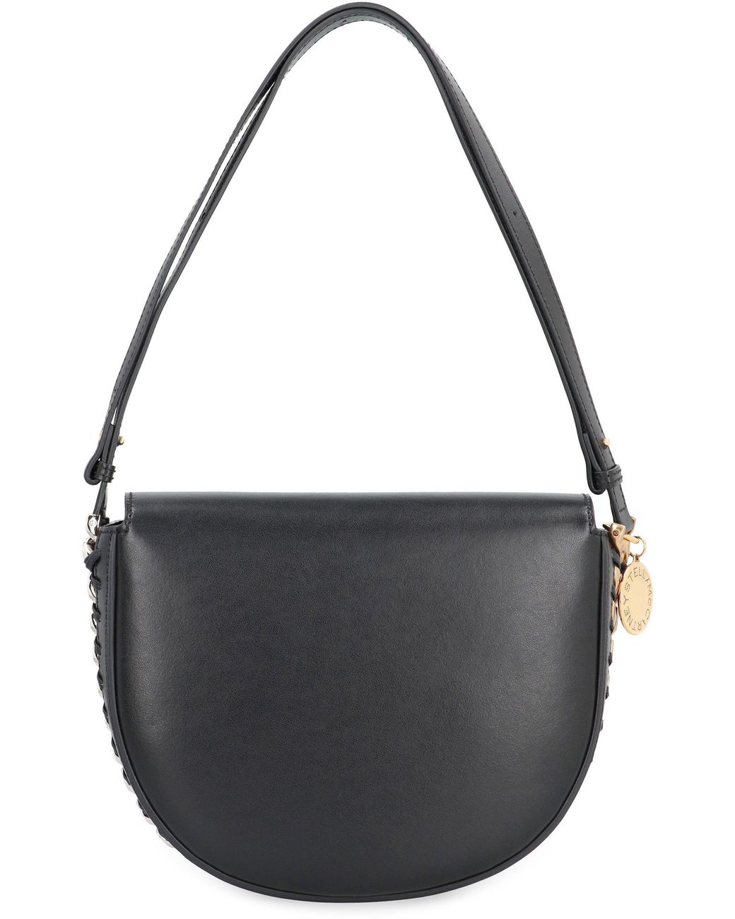 Stella McCartney Black Frayme Shoulder Bag Polyamide