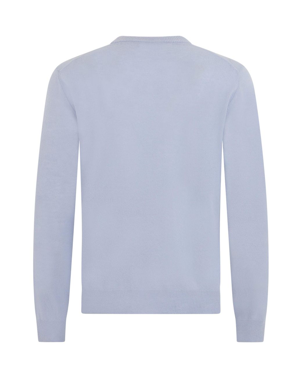 Slowear Blue Crew Neck Sweater for men