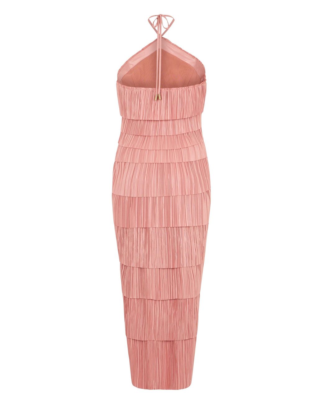 Cult Gaia Midi Dress Patrizia With Americana Neckline in Pink | Lyst UK