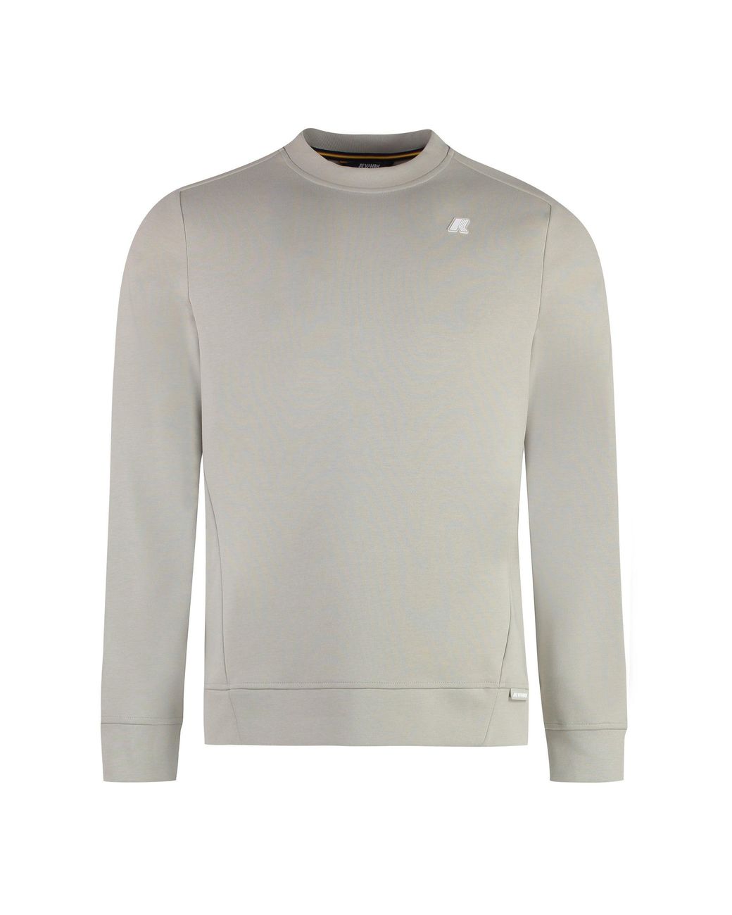 K-Way Gray Medine Logo Sweatshirt for men