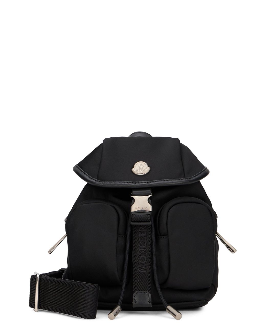 Moncler Black Mini Trick Water-Repellent Cross Body Bag