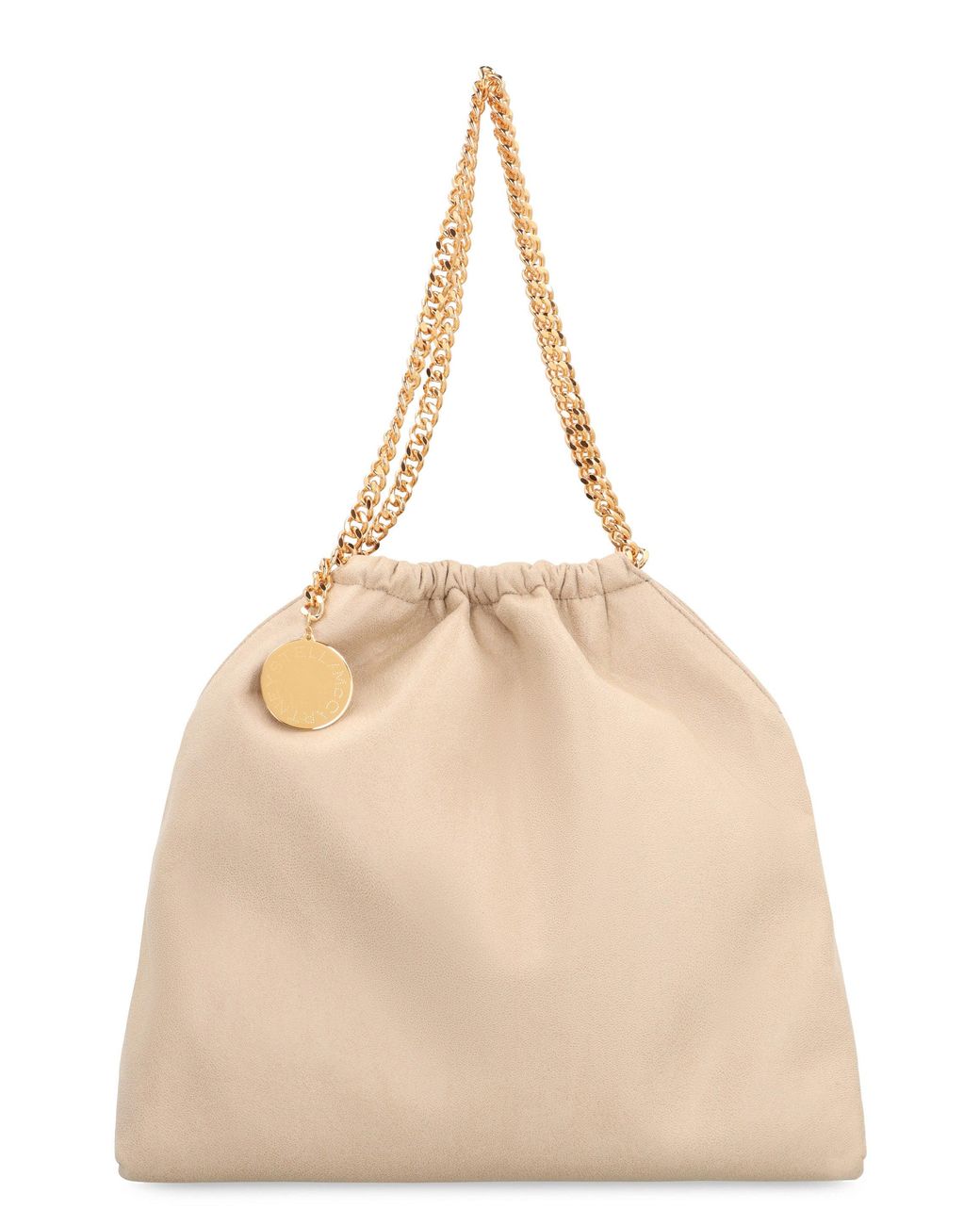 Stella McCartney Natural Falabella Bag With Drawstring