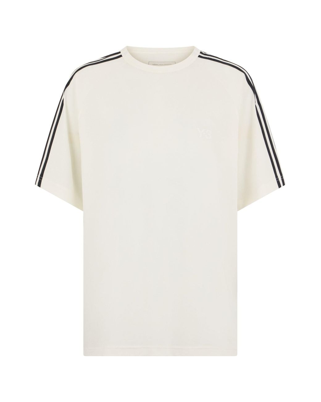 Y-3 White Cotton T-Shirt for men