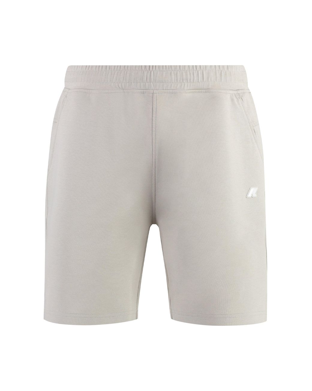 K-Way Gray Keny Cotton Bermuda Shorts for men