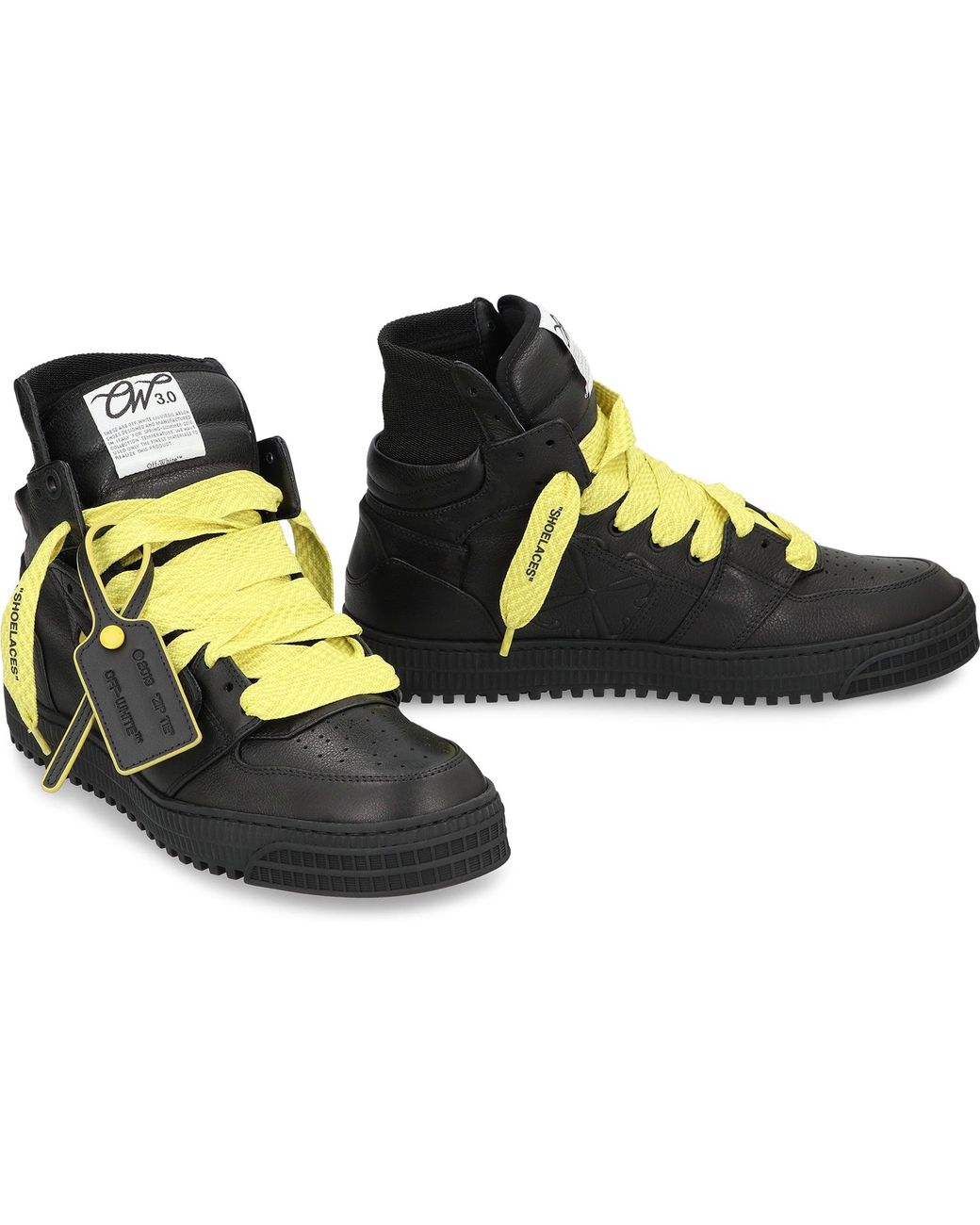 Off-White c/o Virgil Abloh Green Sneakers High-Top 3.0 Off Court