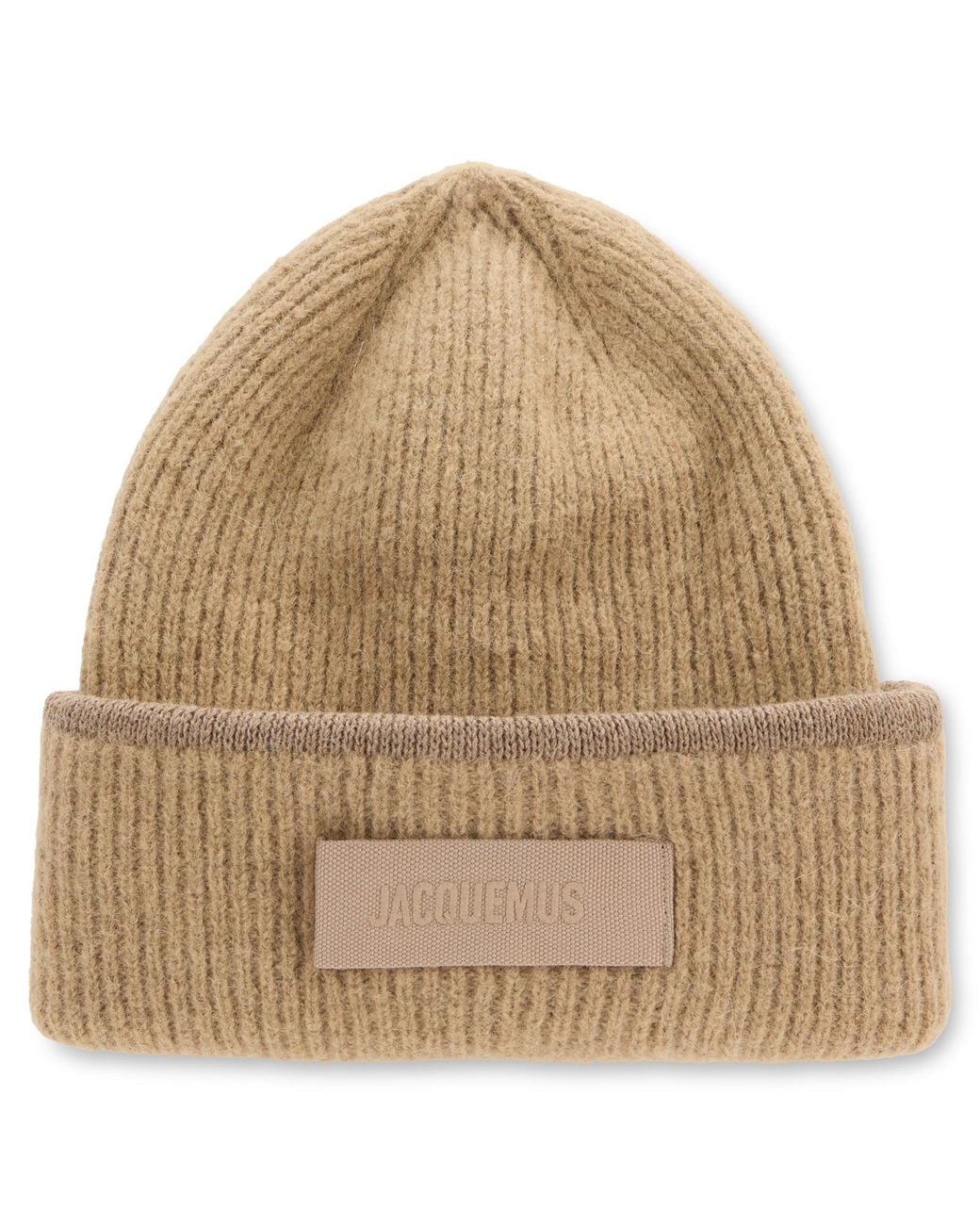Jacquemus Natural Hat With A Turn-Up
