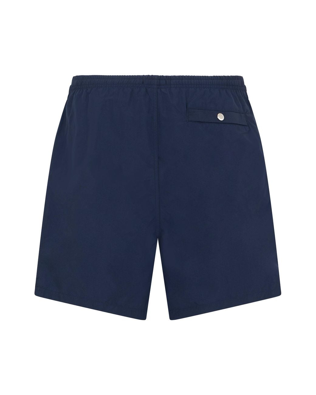 AMI Blue Shorts With Logo for men