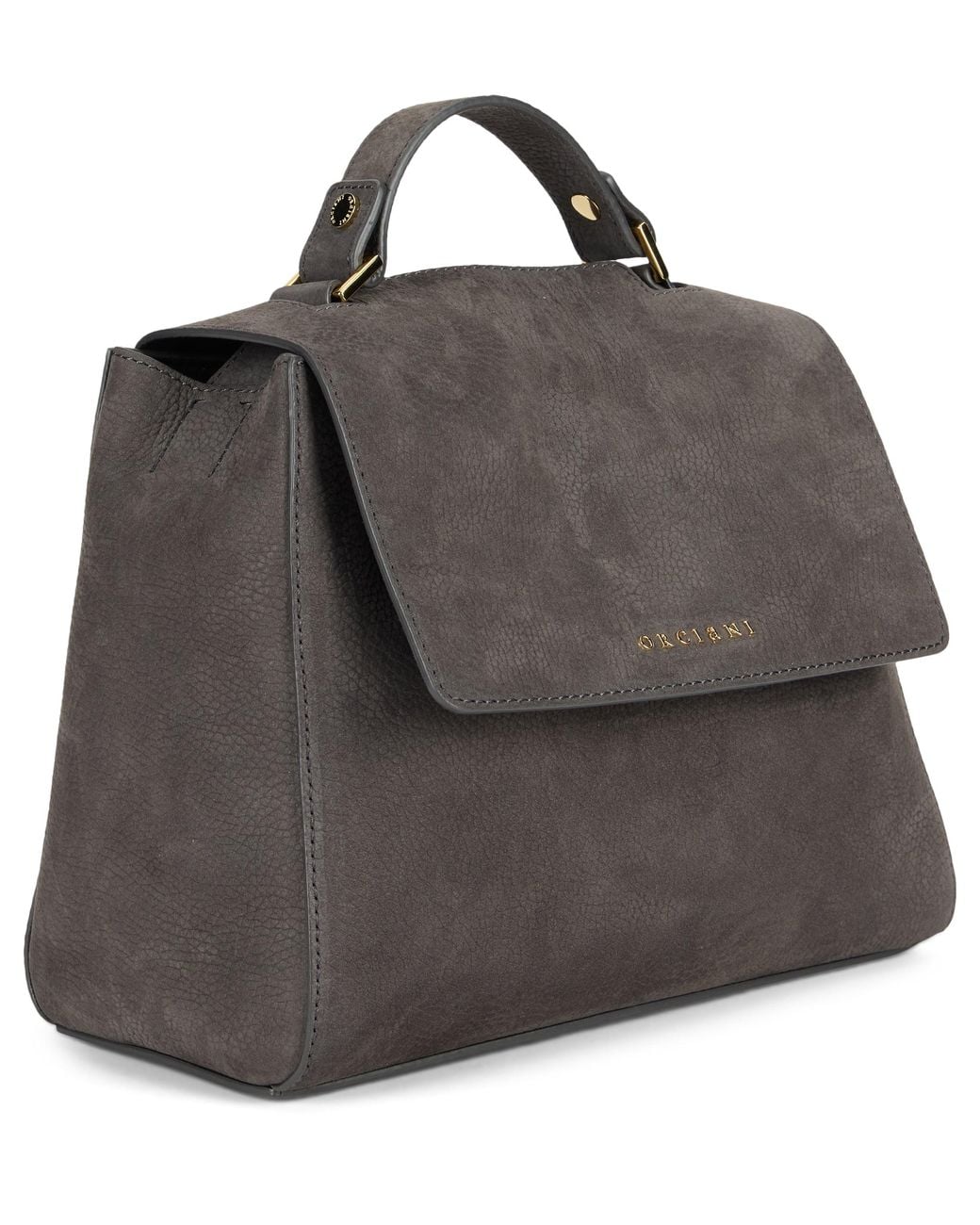 Orciani Black Handbag Sveva Nabucco Small