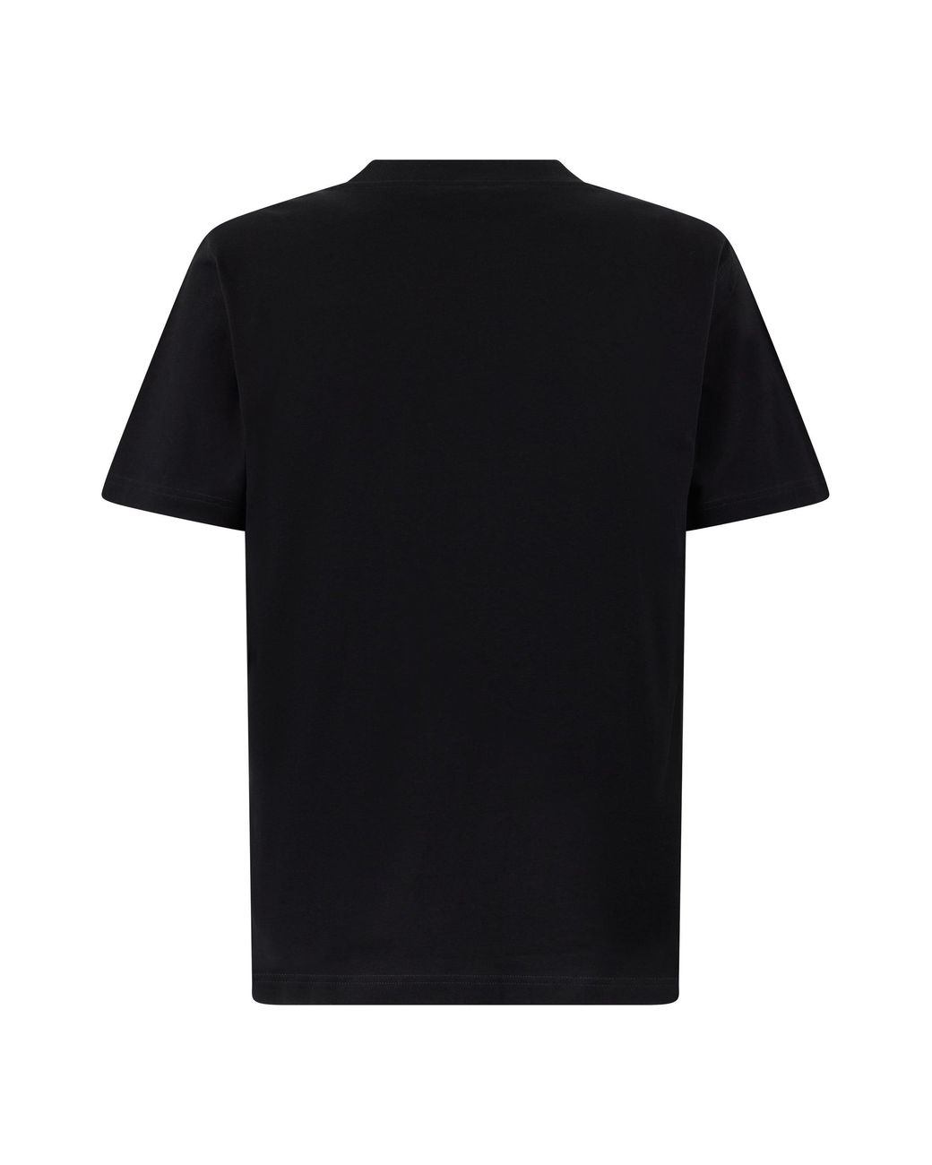 New Balance Black Cotton T-Shirt With Logo for men