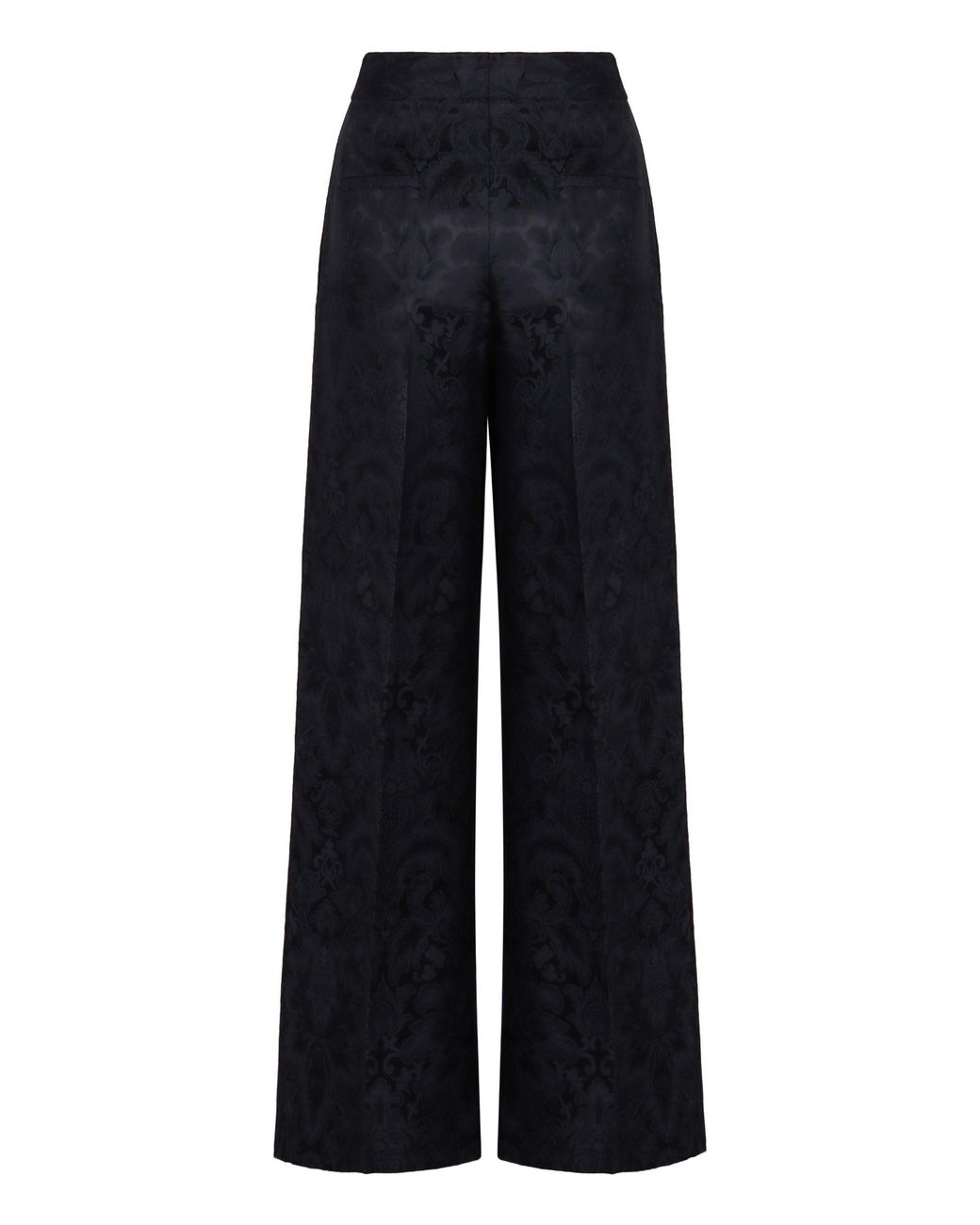 Etro Black Straight-Leg Trousers