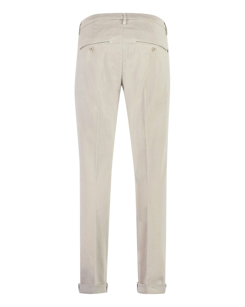 Dondup Natural Gaubert Cotton Chino Trousers for men