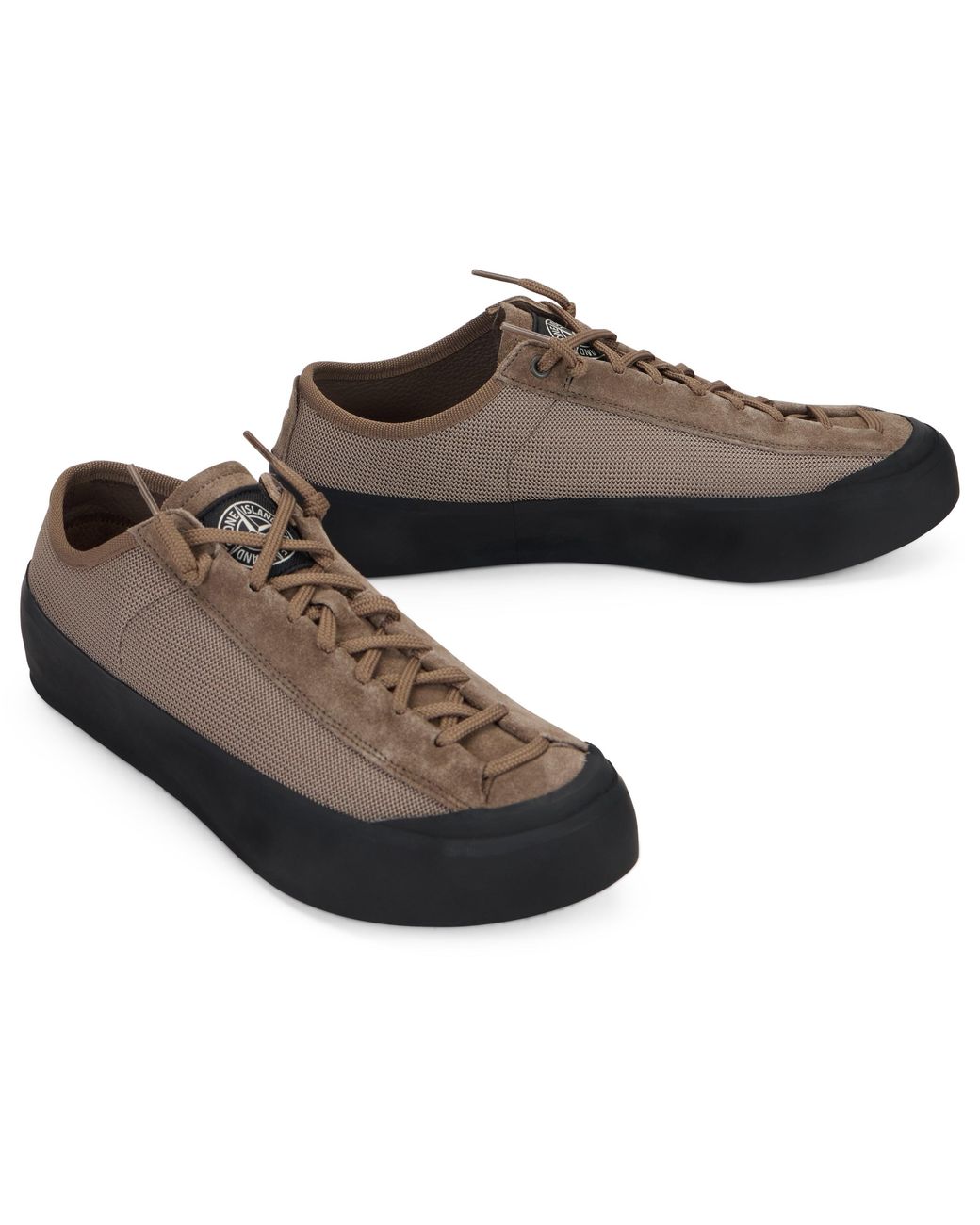 Stone Island Brown Sneakers S100010 Poly Mesh for men