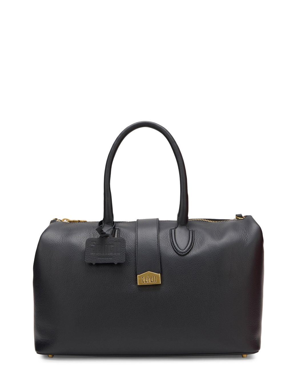 Borsa a spalla in pelle di Schell in Black