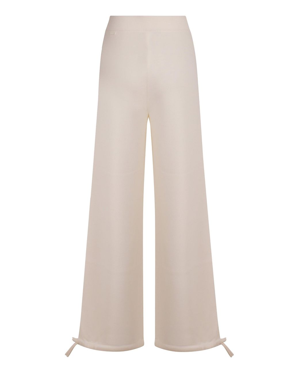 Max Mara White Nigeria Wool Trousers
