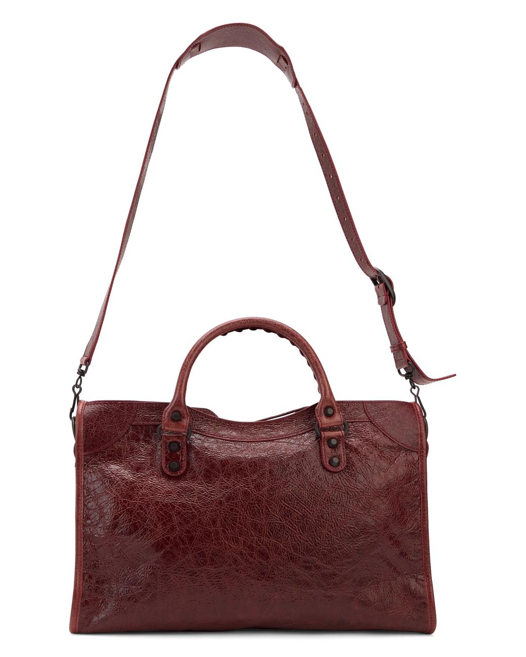 Balenciaga Purple Handbag Le City M