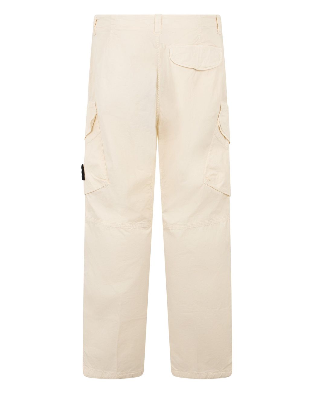 Stone Island Natural Loose Pants With Pockets for men