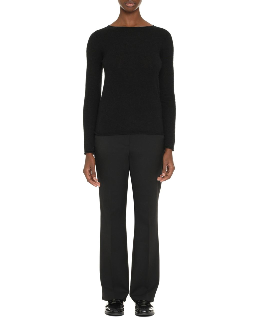 THE (Alphabet) Black The (Knit)