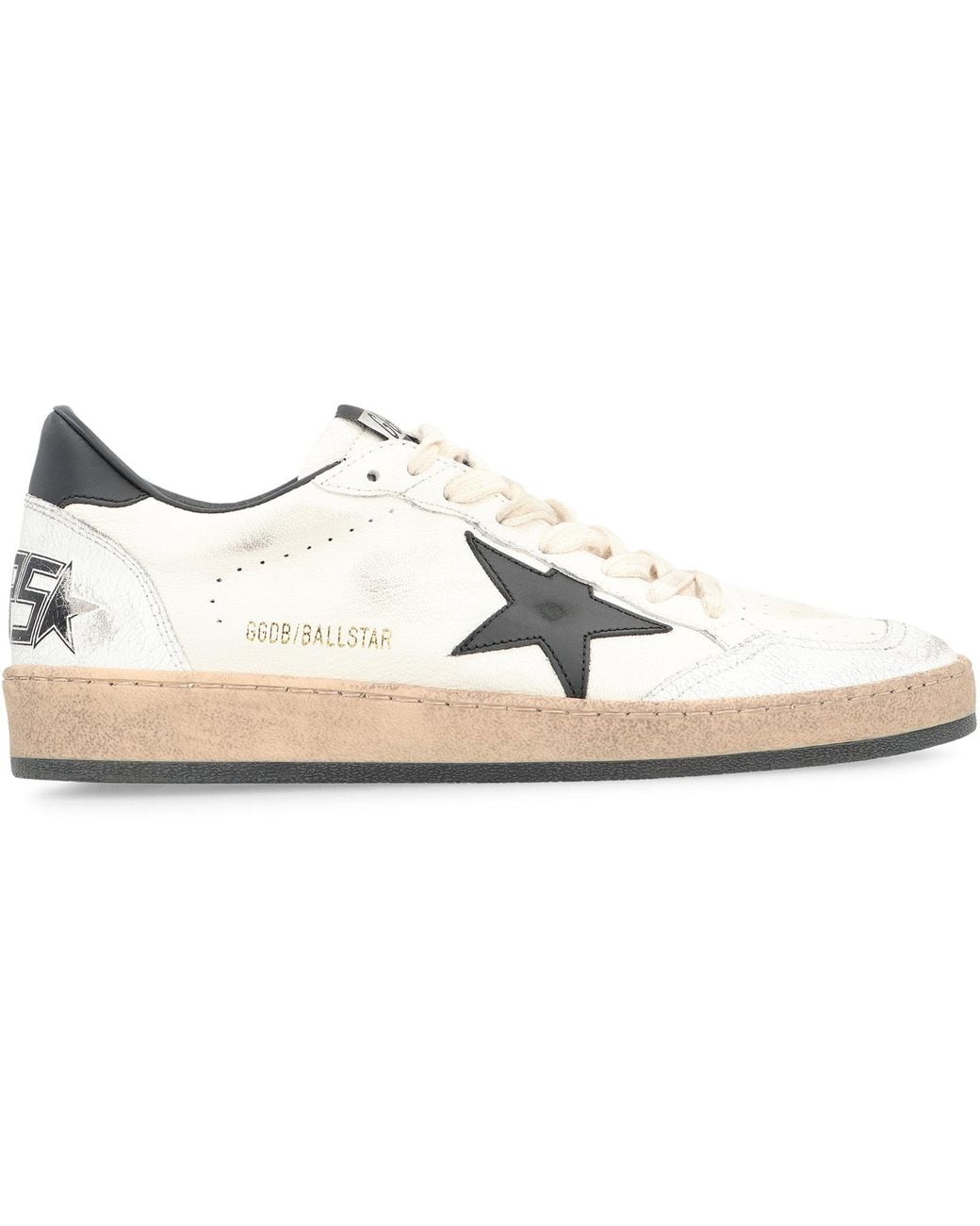 Golden Goose Deluxe Brand White Ball Star Low-Top Sneakers