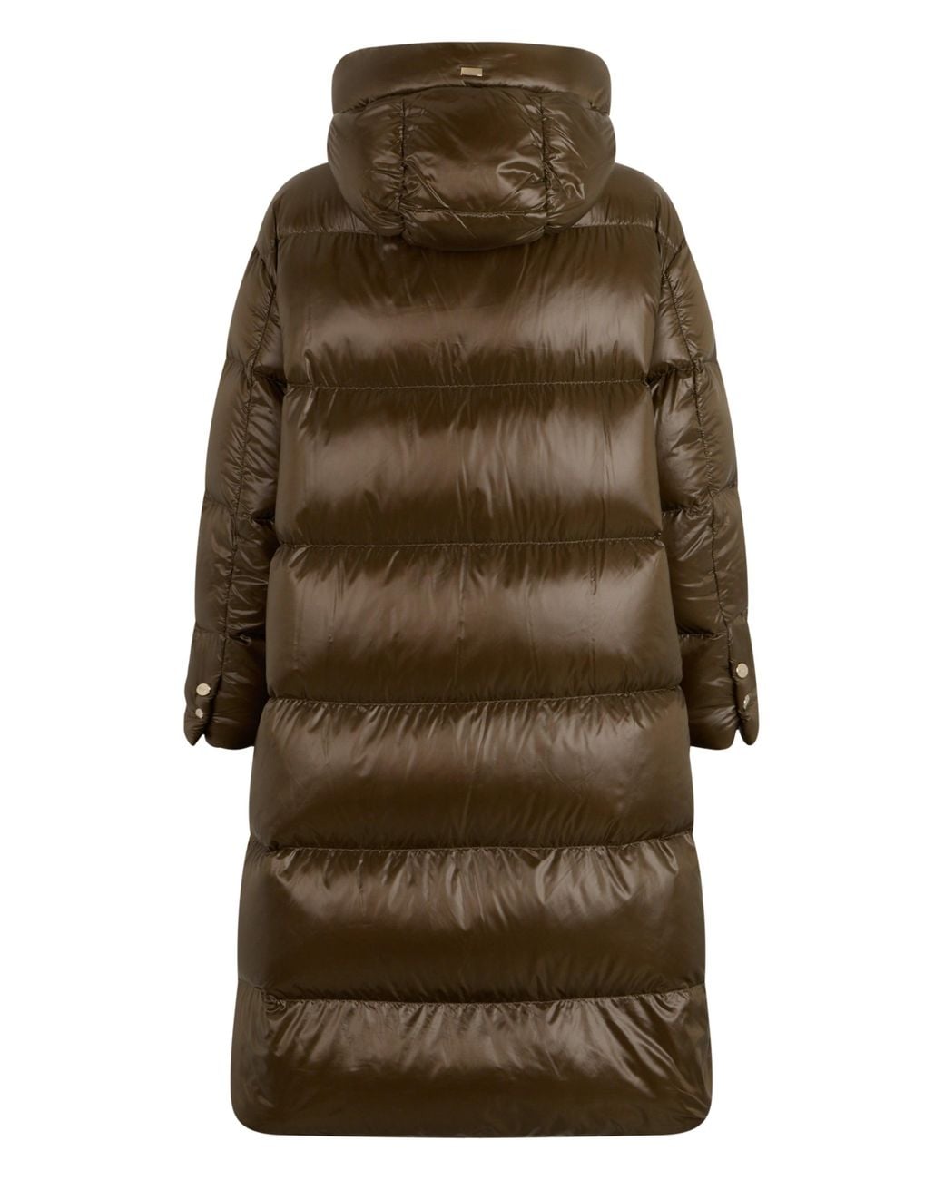 Herno Brown Long Padded Parka